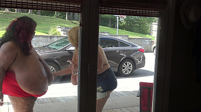 Suzie and Norma Tit Window Wash