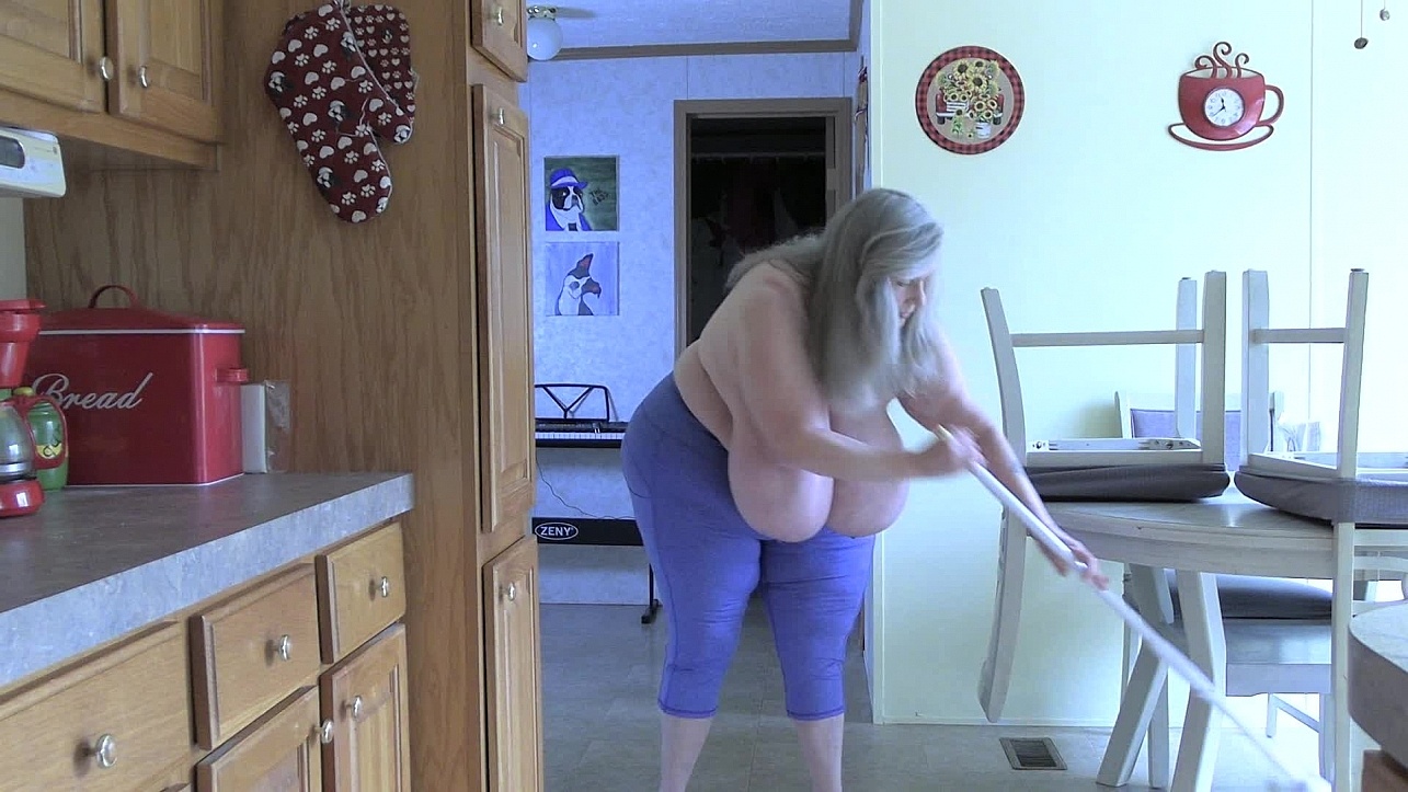 Moping The Floor Topless